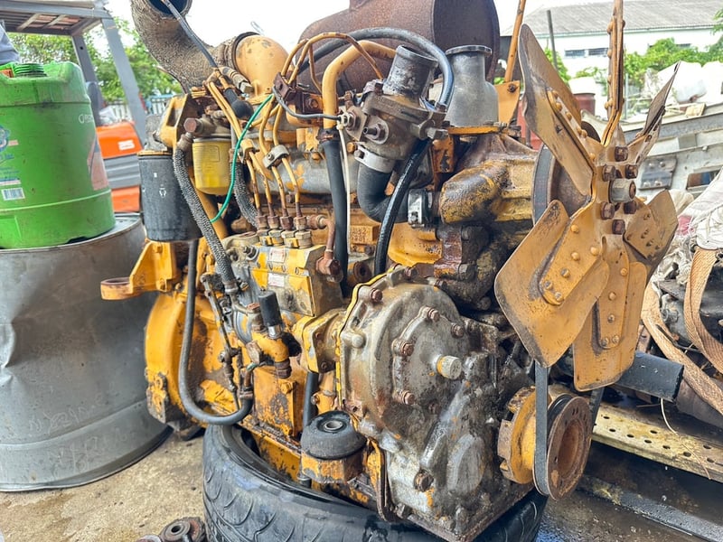เครื่องยนต์komatsu 4D105-3สภาพดี ใช้งานดี ราคา65,000