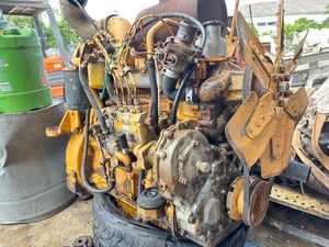 เครื่องยนต์komatsu 4D105-3สภาพดี ใช้งานดี ราคา65,000