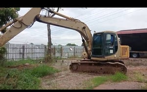 รถแม็คโครkomatsu pc120-6 ใช้งานปกติ ใบซื้อขาย ราคา295,000