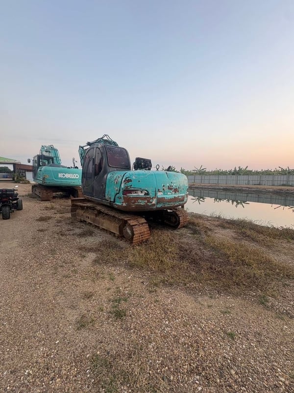 รถแม็คโครkobellco sk120-5 ใช้งานดี ใบซื้อขาย ราคา239,000