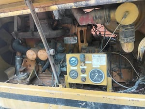  ขายเครื่องปั๊มลม komatsu 35vs-3 ใช้งานได้ ราคา80,000