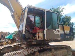 ขายรถแม็คโครkomatsu pc200-5 ใช้งานได้ปกติ ใบซื้อขาย ราคา285,000