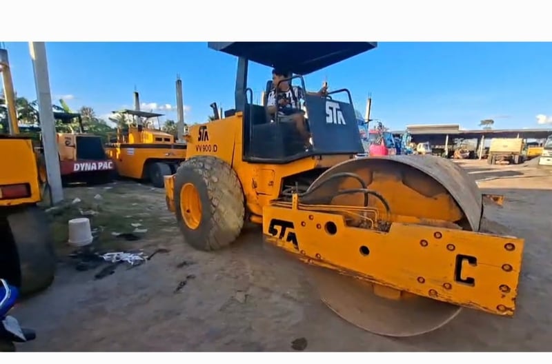  ขายรถบดsta vv900D  ใช้งานดี ใบซื้อขาย ราคา4.3แสน