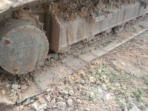 ขายรถแม็คโคร  kobelco sk200-6มีทะเบียน ใช้งานดี ราคา4.5แลน