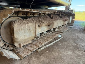 รถแม็คโครcat 320c ใช้งานดี มีทะเบียน ราคา4.7แสน