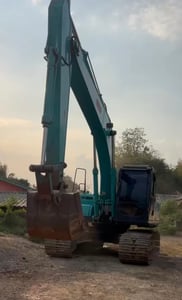 รถแม็คโครkobelco sk200-6 ใช้งานดี มีทะเบียน ราคา6.7แสน