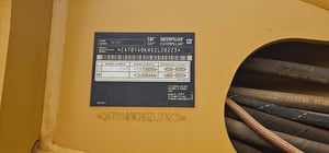 ขายรถเกรดเดอร์CAT 140k ใช้งานดี มีทะเบียน ราคา4.7ล.บาท