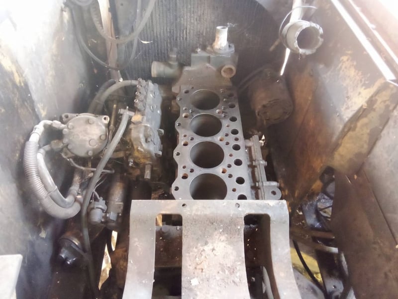 รถแม็คโครkomatsu pc120-5 เครื่องต้องเปลี่ยนแหวน ตามสภาพนี้ ใบอินวอย ราคาถูกดี199,000