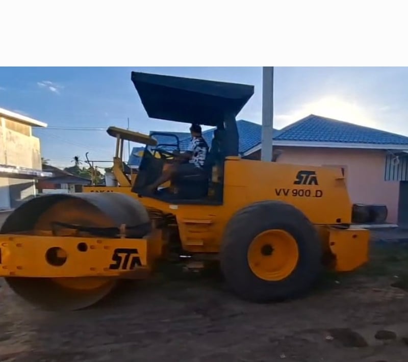  ขายรถบดsta vv900D  ใช้งานดี ใบซื้อขาย ราคา4.3แสน