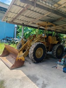 รถตักล้อยางCAT 910ใช้งานได้ ใบซื้อขาย ราคาถูก2.4แสน