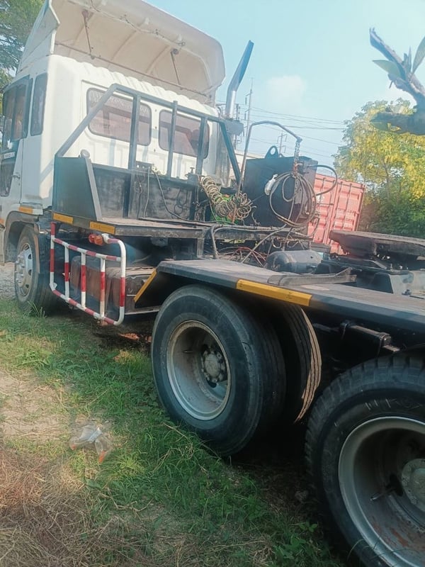 รถหัวลากพร้อมหาง hino 270แรง ใช้งานดี มีทะเบียน ราคา599,000 รถหัวลากพร้อมหาง hino 270แรง ใช้งานดี มีทะเบียน ราคา599,000