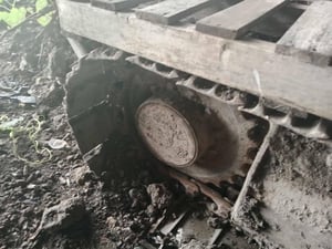 ขายแม็คโครkomatsu pc60-3 บูมยาว ใช้งานดี ใบซื้อขายราคา125,000าคา