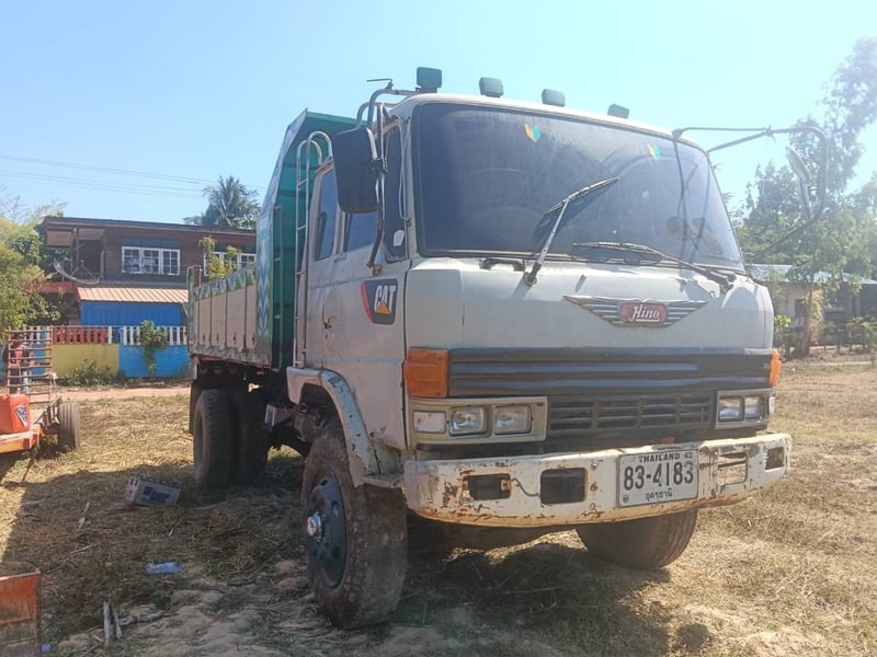 รถ6ล้อดั้มhino kh300 150แรง ใช้งานดี มีทะเบียน ราคา2.3แสน