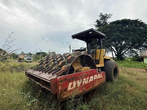 ขายรถบดDynapac ca252PD 2เปลือก ใช้งานได้ดี มีทะเบียน ราคา5.5แสน