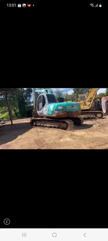 รถแม็คโครkobelco sk120-5 ใช้งานดี ใบซื้อ ขายราคา3.6แสน รถแม็คโครkobelco sk120-5 ใช้งานดี ใบซื้อ ขายราคา3.6แสน
