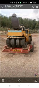 รถบดหน้าเหล็กหลังยาง4ตัน sumitomo ใช้งานได้ดี ใบซื้อขาย ราคา165,000