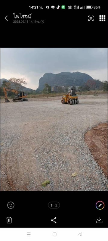 รถบดหน้าเหล็กหลังยาง4ตัน sumitomo ใช้งานได้ดี ใบซื้อขาย ราคา165,000