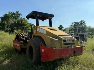 ขายรถบดDynapac ca252PD 2เปลือก ใช้งานได้ดี มีทะเบียน ราคา5.5แสน