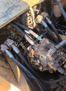 ขายรถแม็คโครkomatsu pc200-5 ใช้งานดี ใบซื้อขาย ราคา295,000