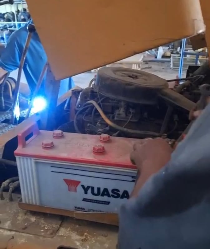 ขายรถโฟคลิป komatsu 5ton ใช้งานดี ใบซื้อvาย ราคา65,000