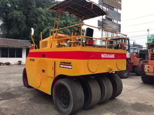 รถยดล้อยาง7ล้อ watnabe ใช้งานดี มีทะเบียน ราคา489,000