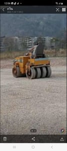 รถบดหน้าเหล็กหลังยาง4ตัน sumitomo ใช้งานได้ดี ใบซื้อขาย ราคา165,000