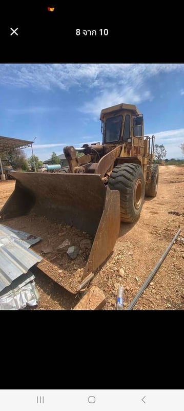 ขายรถตักล้แยางCAT 950f ใบซื้อขาย ใช้งานได้ดี ราคา6.5แสน