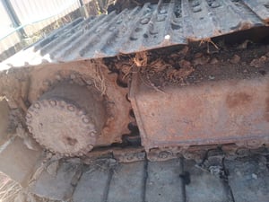 รถแม็คโครkomatsu pc120-5 ใช้งานดี ใบซื้อvาย ราคา299,000