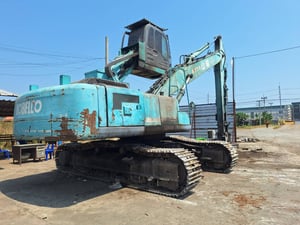 รถแม็คโคร ดูดเหล็ก kobelco 3340 ใบอินวอย ใช้งานดี ราคาถูกดีๆๆ950,000