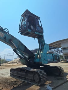 รถแม็คโคร ดูดเหล็ก kobelco 3340 ใบอินวอย ใช้งานดี ราคาถูกดีๆๆ950,000
