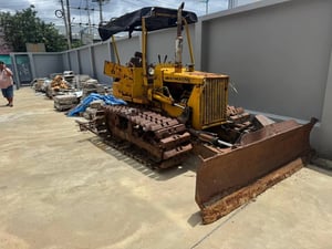 ขายรถแทรกเตอร์komatsu d20p-5 ใมีดสไล้ ใช้งานได้ ราค115,000