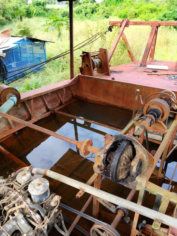 ขายเรือดูดทราย10นิ้ว ใช้งานได้ดี ราคา800,000