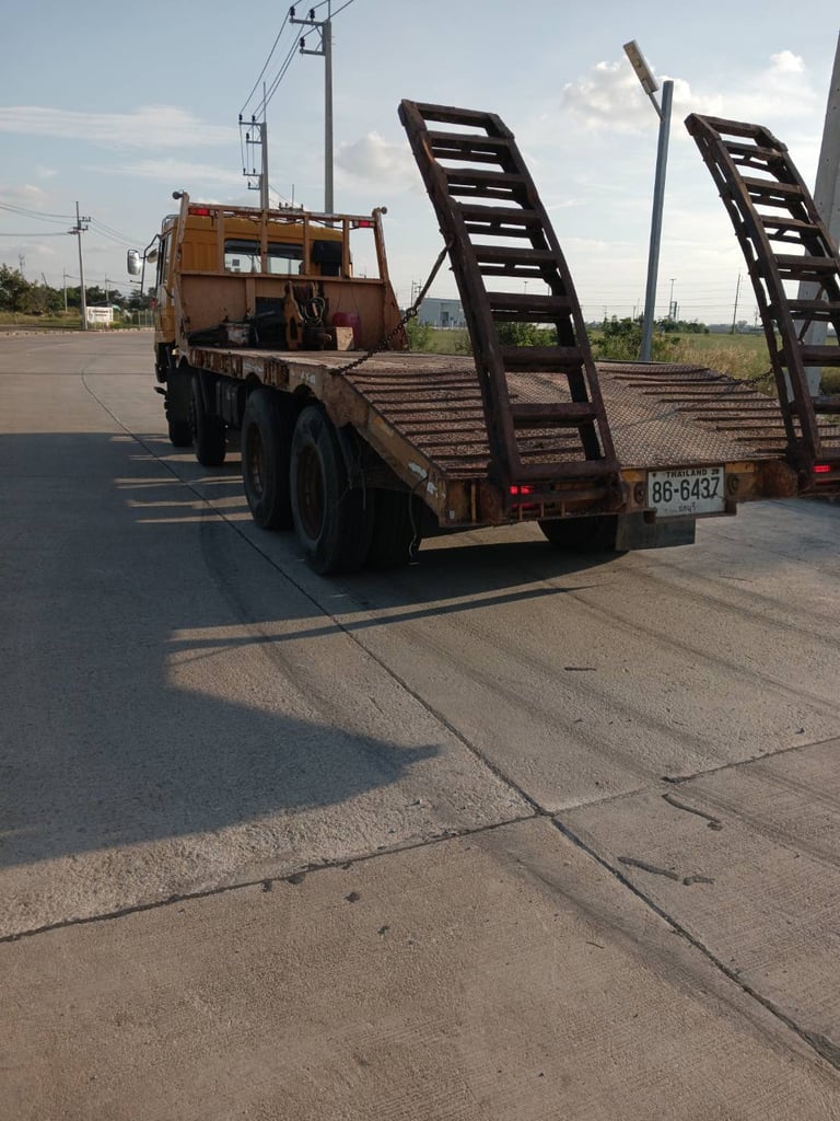 รถ12ล้อ เทเลอ2เพลา mitsubishi ใช้งานดี มีทะเบียน ราคา5.7แสน รถ12ล้อ เทเลอ2เพลา mitsubishi ใช้งานดี มีทะเบียน ราคา5.7แสน