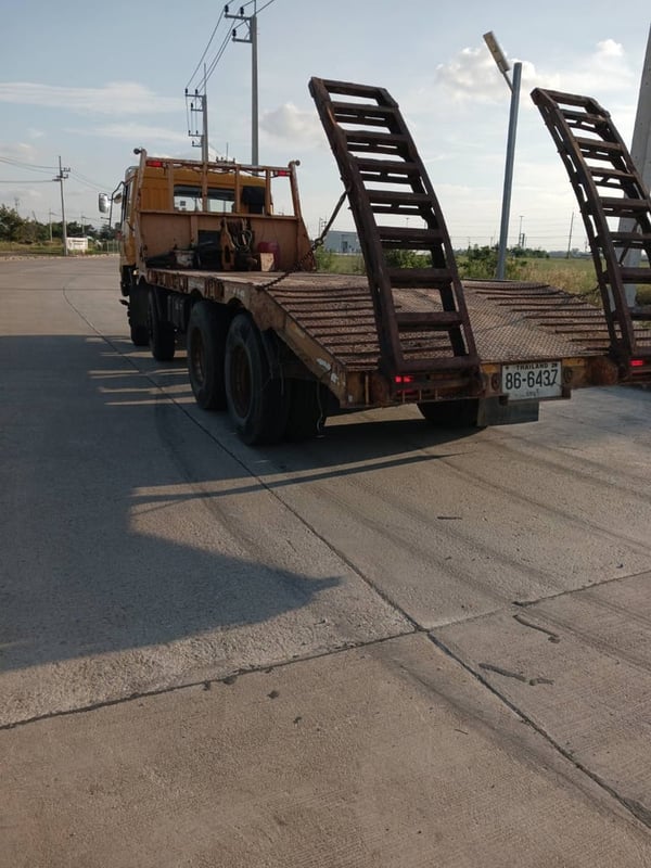 รถ12ล้อ เทเลอ2เพลา mitsubishi ใช้งานดี มีทะเบียน ราคา5.7แสน รถ12ล้อ เทเลอ2เพลา mitsubishi ใช้งานดี มีทะเบียน ราคา5.7แสน