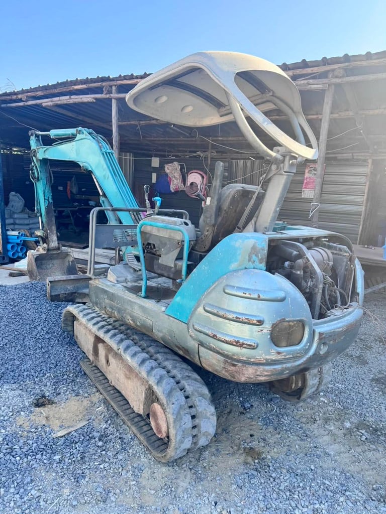 รถแม็คโครkobekco sk30ใช้งานดี ใบซื้อvาย ราคา155,000