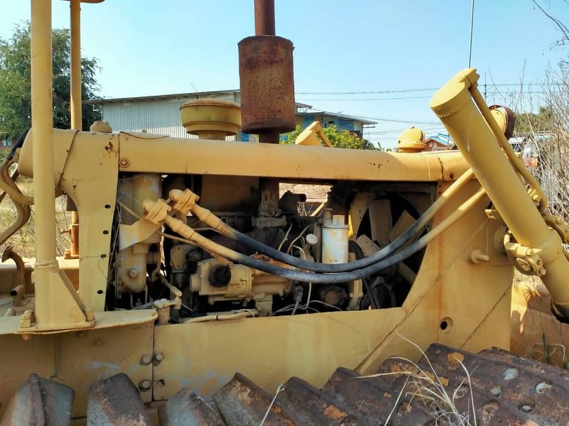 ขายรถแทรแเตอร์CAT D4D ตีนเป็ด ตามสภาพ ใบซื้อvายาาคา145,000