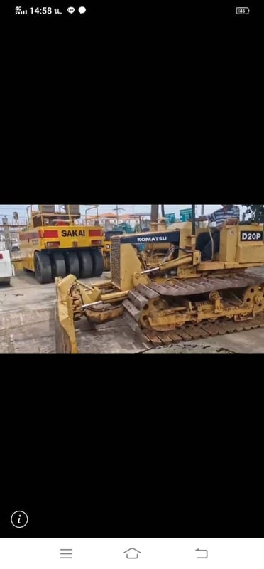 รถแทรกเตอร์komatsu D20p-5ตีนเป็ด ใบมีเสไล้ ใช้งานดี ราคา175,000 รถแทรกเตอร์komatsu D20p-5ตีนเป็ด ใบมีเสไล้ ใช้งานดี ราคา175,000