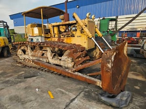 ขายรถแทรกเตอร์CAT D5D ตีนเป็ด ใช้งานได้ปกติ ใบซื้อขายราคา2.8แสน