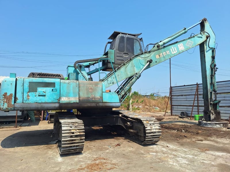 รถแม็คโคร ดูดเหล็ก kobelco 3340 ใบอินวอย ใช้งานดี ราคาถูกดีๆๆ950,000