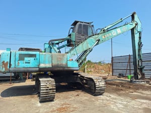 รถแม็คโคร ดูดเหล็ก kobelco 3340 ใบอินวอย ใช้งานดี ราคาถูกดีๆๆ950,000