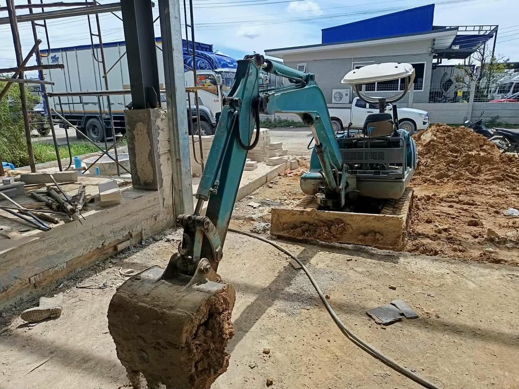 รถแม็คโครkobekco sk30ใช้งานดี ใบซื้อvาย ราคา155,000