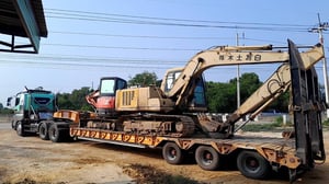 ขายรถแม็คโครkomatsu pc120-6 ใช้งานดีทำงานปกติ  ใบซื้อขาย ราคา299,000บ.