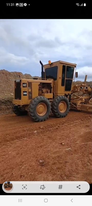 ขายรถเกรดเดอร CAT 140G 72v8348 มีทะเบียน ใช้งานปกติ ราคา1,850,000