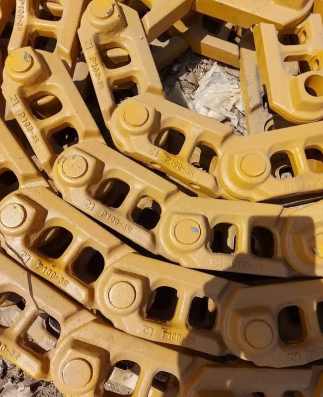 ขายโซ่ใหม่แทรกเตอร์ D2 D4 D5 D6 โซ่แม็คโคร อะไหล่ช่วงล่าง ราคาถูกดี