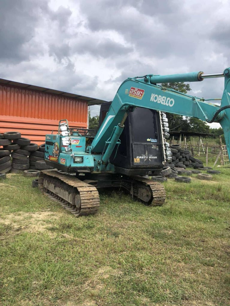 ขายรถแม็คโครkobelco sk04 ใช้งานดี ใบซื้อขาย ราคา2.7แสน