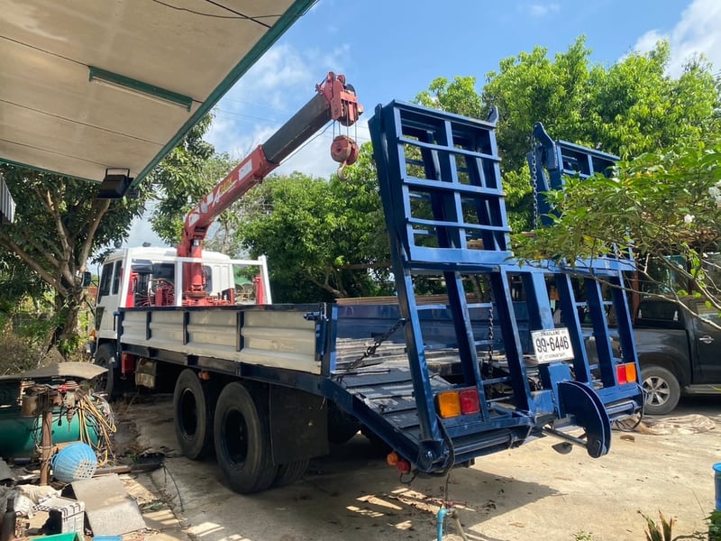 ขายรถ10ล้อติดเครน 3ตันมีทะเบียน mitsubishi fn517 290แรง ราคา5.4แสน ขายรถ10ล้อติดเครน 3ตันมีทะเบียน mitsubishi fn517 290แรง ราคา5.4แสน