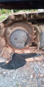 ขายรถแม็คโคร komatsu pc120-5 ใช้งานดี ใบซื้อvาย ราคาถูก275,000