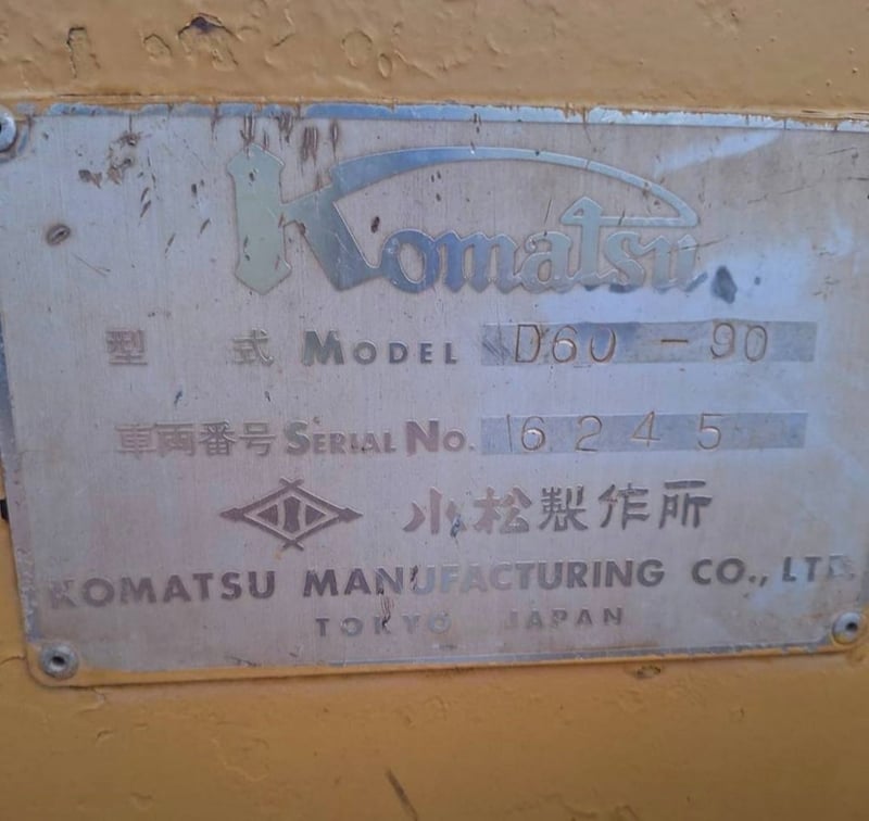 ขายรถแทรกเตอร์komatsu D60A-3ตีนไก่ ใช้งานปกติ ใบซื้อขาย ราคาถูกดี3.5แสน ขายรถแทรกเตอร์komatsu D60A-3ตีนไก่ ใช้งานปกติ ใบซื้อขาย ราคาถูกดี3.5แสน