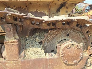 รถแทรกเตอร์CAT D6D ตีนไก่ มีลิปเปอร์ ใช้งานดีมากก ใบซื้อvาย ราคา800,000