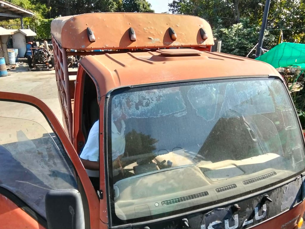 ขายรถ6ล้อisuzu nkr55 88แรง มีทะบียน ใช้งานได้ดี ราคา175,000